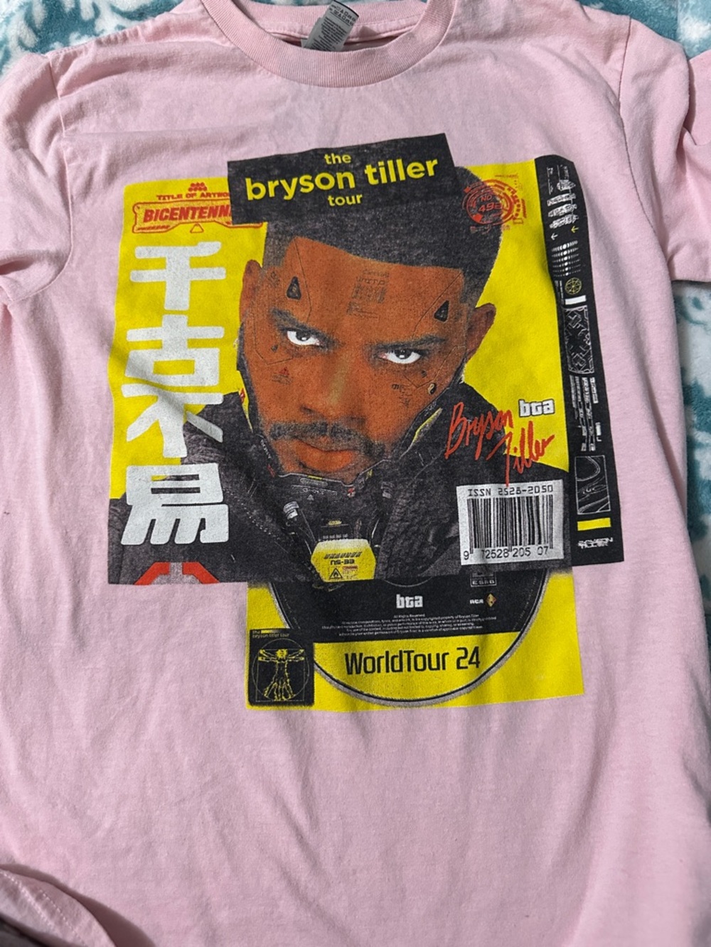Bryson Tiller Tour t-shirt size small